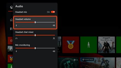 Xbox Headset Settings