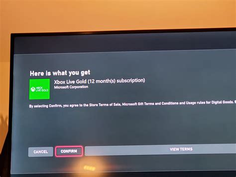 Xbox Live Input Code