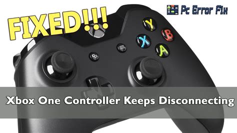 Xbox One Controller Keeps Disconnecting From Pc