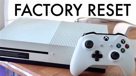Xbox One S Hard Reset Button