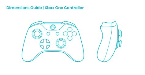 Xbox One X Controller Dimensions