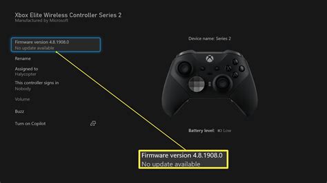 xbox series x controller firmware update