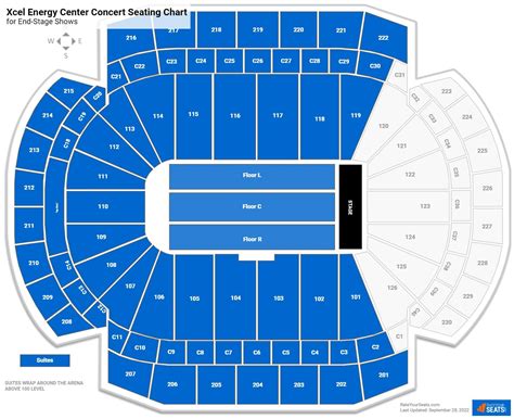 Xcel Concert Seating Chart