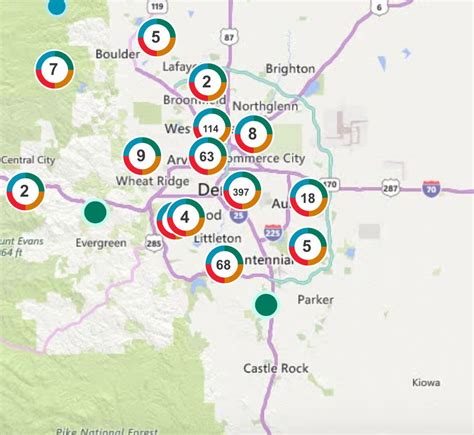 xcel electric outage map