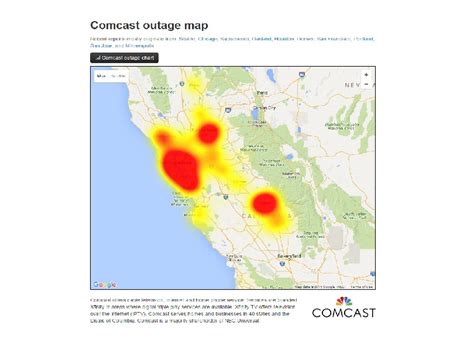 Xfinity Outage Map Near Union City Ca