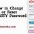 xfinity password reset not working