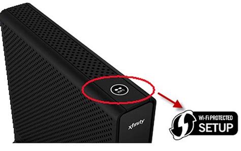 Xfinity Gateway Router Wps Button