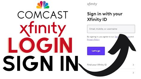 xfinity login pay bill