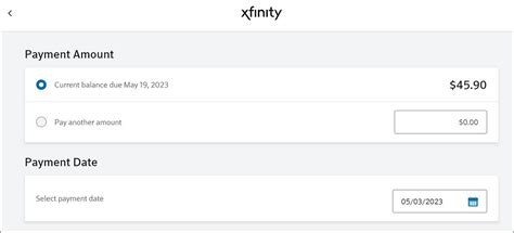 xfinity payment address