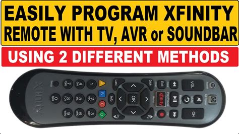 xfinity program remote xr2