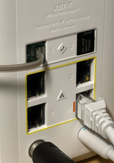 xfinity router wiring