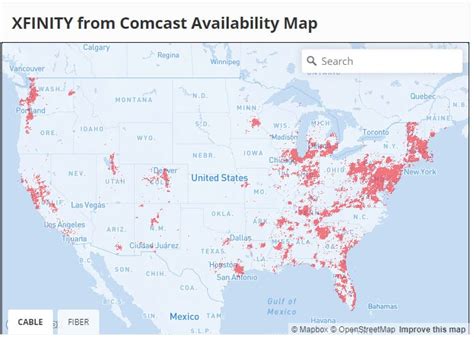 xfinity service area by zip code