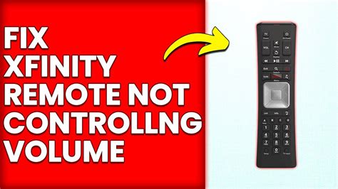 Xfinity Remote Volume Not Working How To Fix Guide
