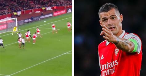 xhaka goals this season