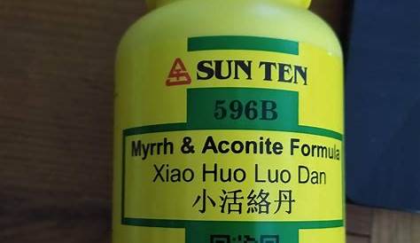 Xiao Huo Luo Dan ou Aconite & Arisaema Formula: dores crônicas