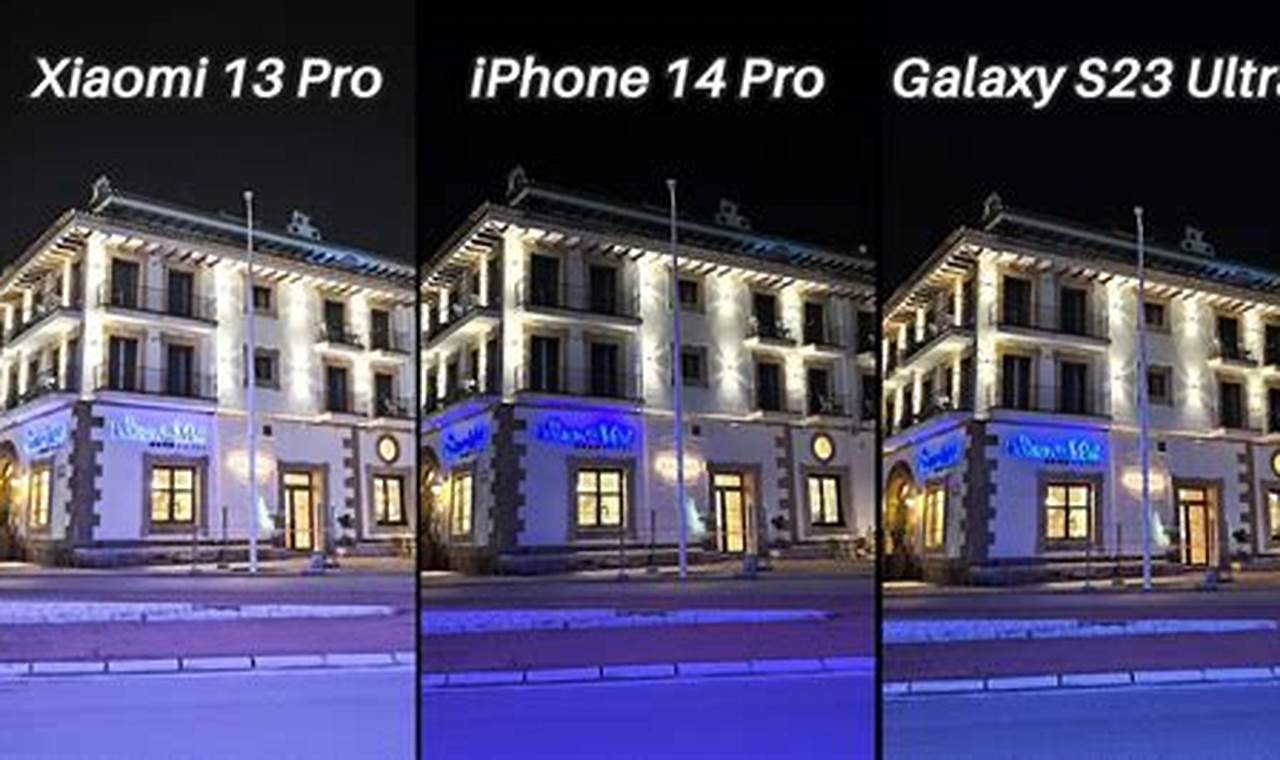 xiaomi 13 pro vs samsung s23 ultra camera comparison