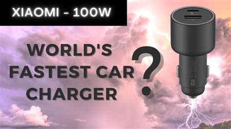 xiaomi 100w car charger review