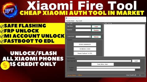 xiaomi auth flash tool