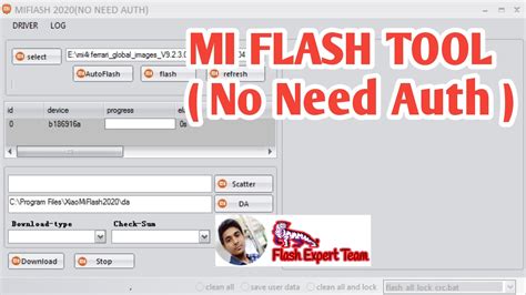 xiaomi flash tool