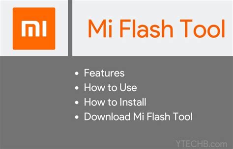 xiaomi flash tool driver