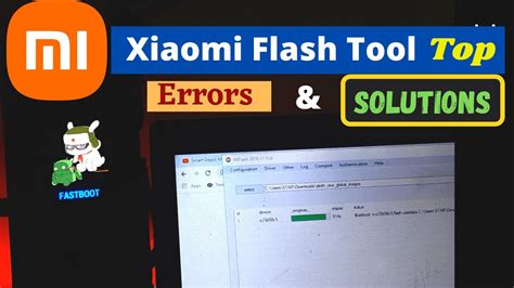 xiaomi flash tool driver error
