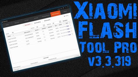 xiaomi flash tool v3