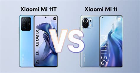 xiaomi mi 11 vs mi 11t