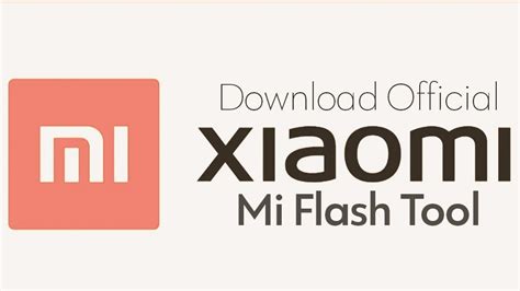 xiaomi mi flash tool driver