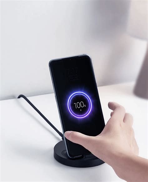 xiaomi mi wireless fast charger stand 20w