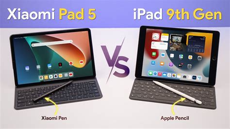 xiaomi pad 6 vs ipad 9th gen