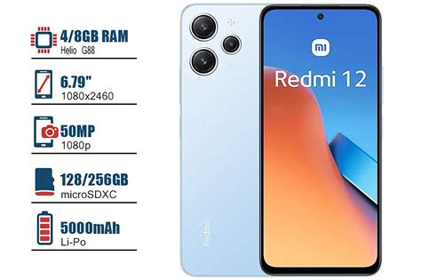 xiaomi redmi 12 specs