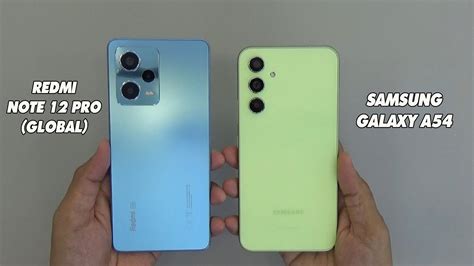 xiaomi redmi note 12 pro 5g vs samsung a54