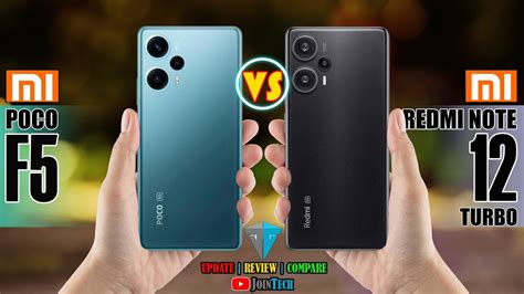 xiaomi redmi note 12 turbo vs poco f5