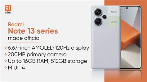 xiaomi redmi note 13 series price in india