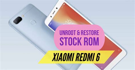 xiaomi restore stock rom