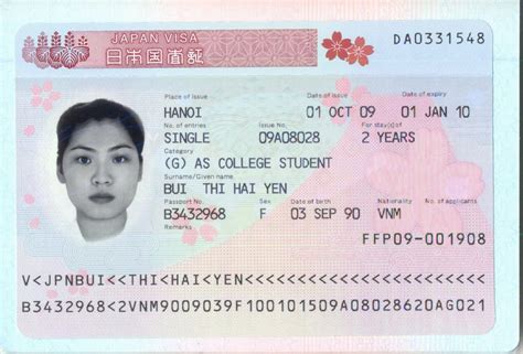 xin visa nhat ban