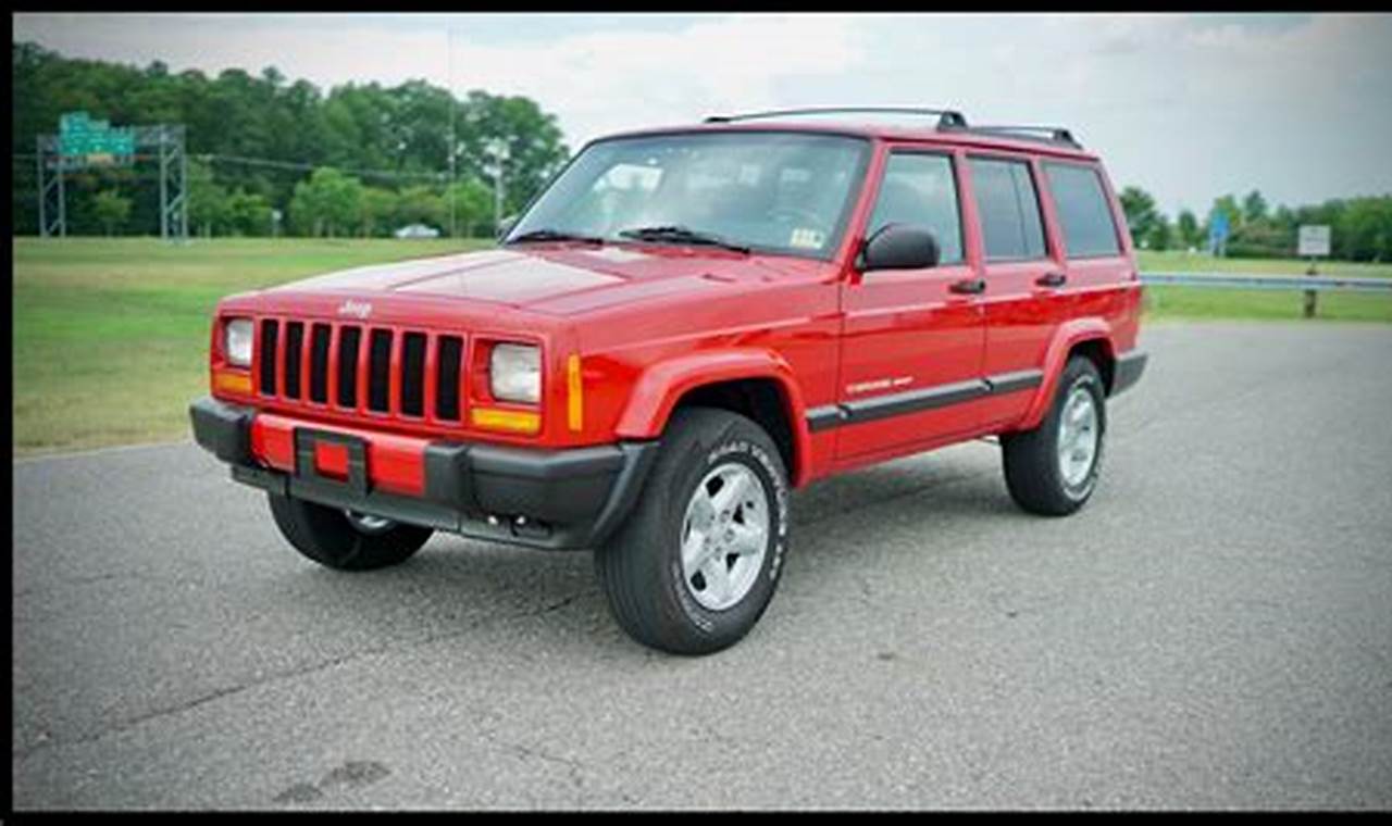 xj jeep cherokee for sale