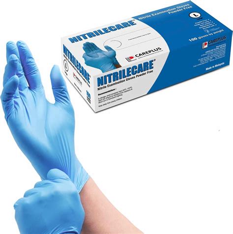 xl nitrile gloves case