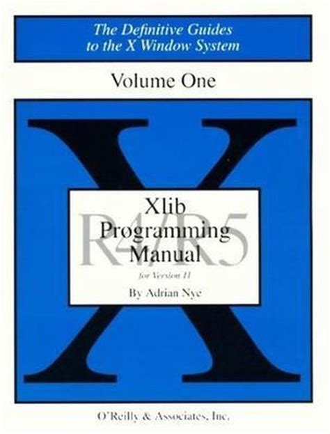 Xlib Programming Manual