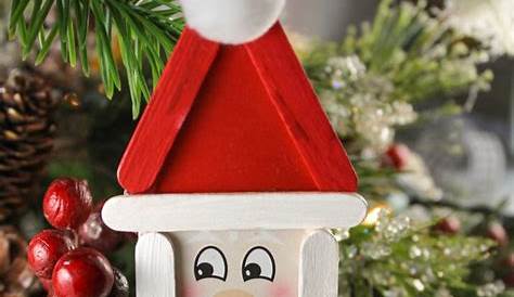 Xmas Decoration Craft Ideas Handmade Beaded Christmas Ornaments Kids Can Make