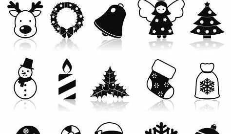 Xmas Symbols Black And White Christmas Ornament Free Christmas Clip Art