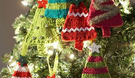 Xmas Tree Decoration Knitting Patterns