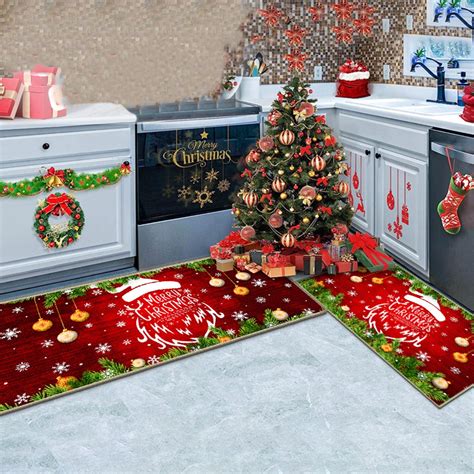 Xmas Kitchen Mats
