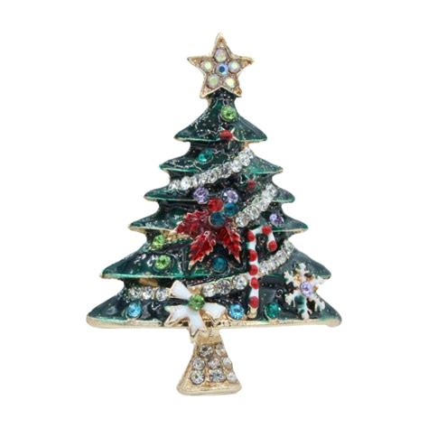 Xmas Tree Brooches