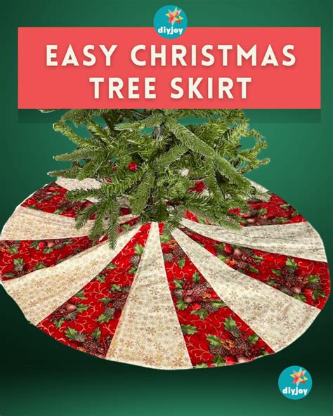 Xmas Tree Skirt Sewing Pattern