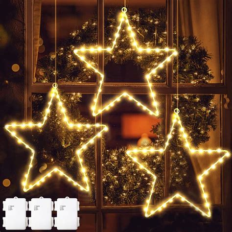 Xmas Window Star Lights