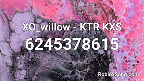 xo_willow substance approved Roblox ID
