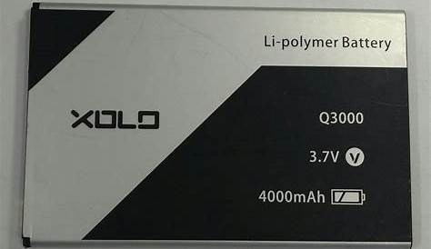 Buy ORIGINAL BATTERY For XOLO Q3000 Online ₹1149 from