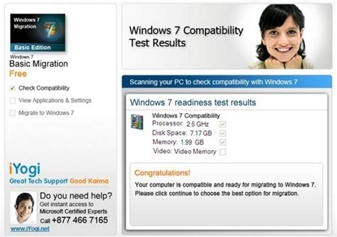 xp to windows 7 migration tool compatibility
