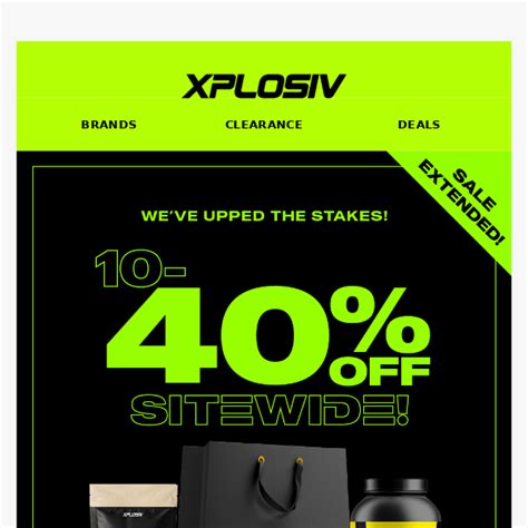 Xplosiv Supplements Discount Code